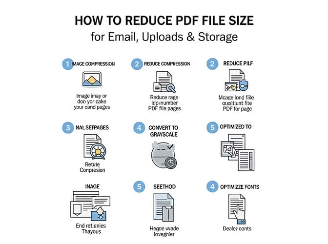 Best Way to Reduce PDF File Size for Email, Uploads & Storage