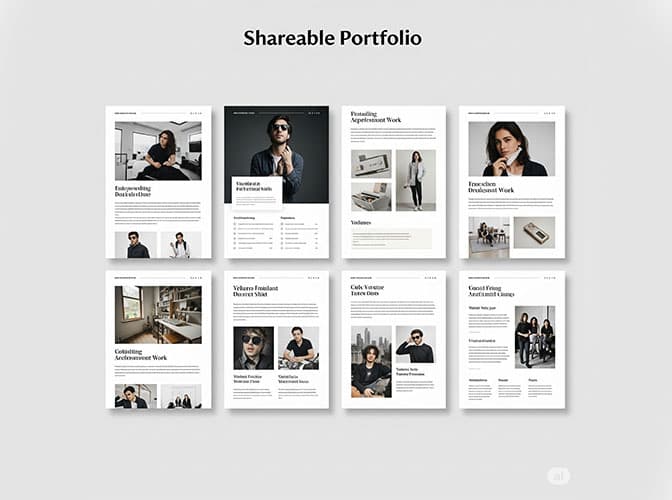 Combine PDF + Images into a Shareable Portfolio Document