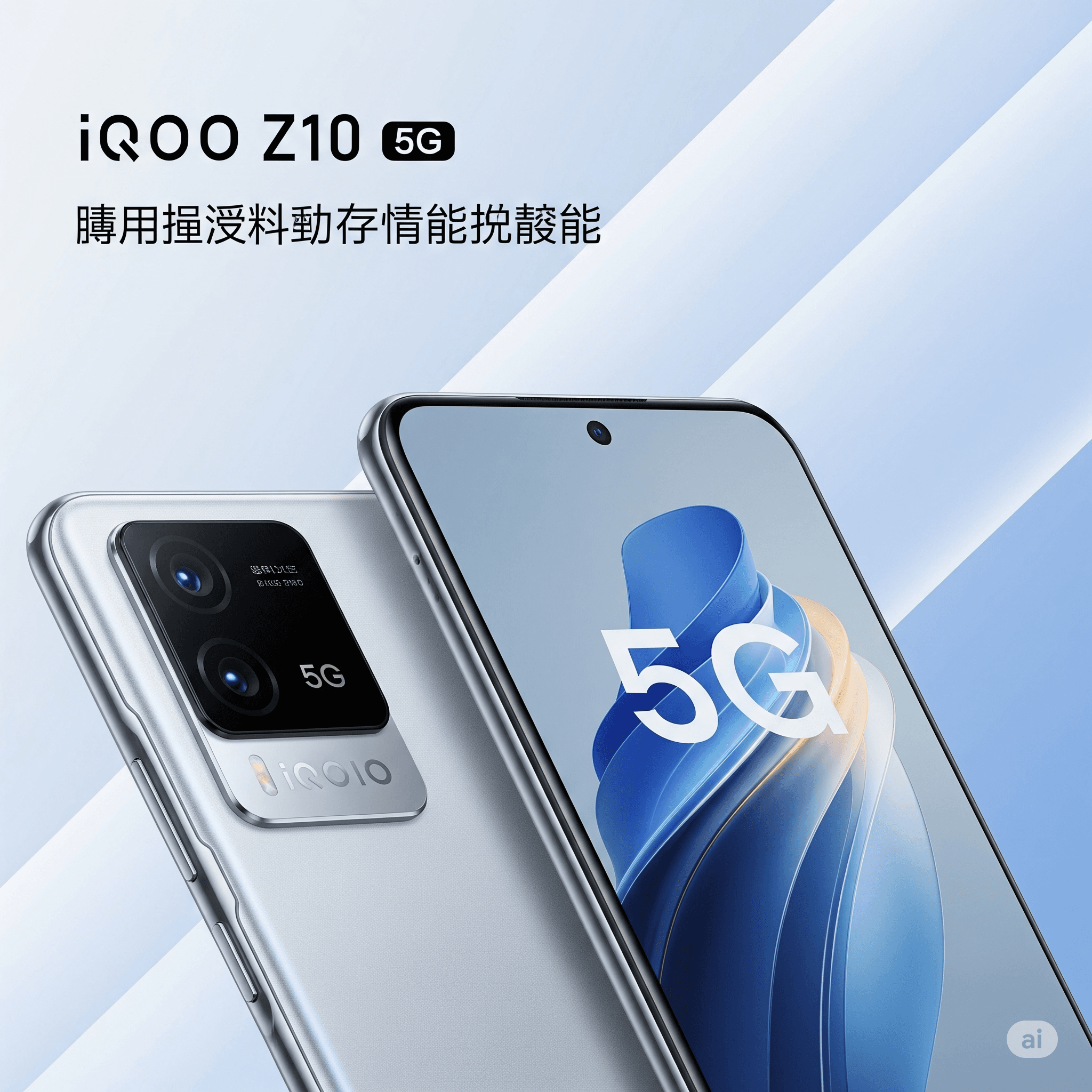 The iQOO Z10 5G is a mid-range smartphone that combines robust performance
