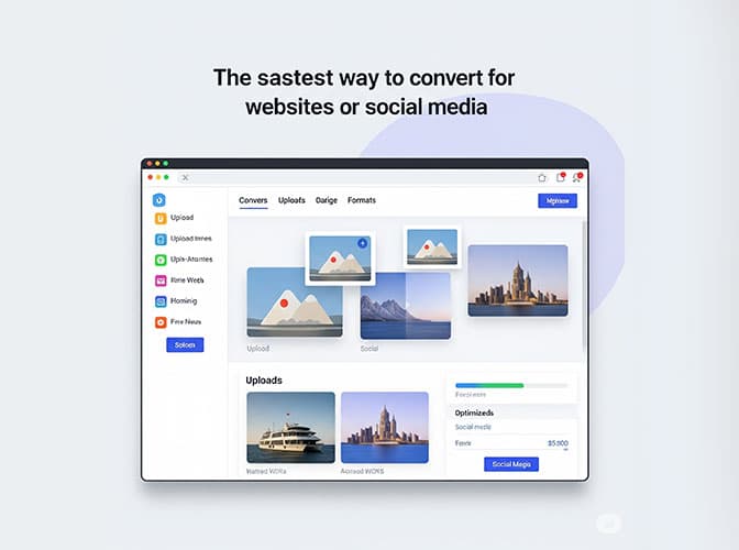 Fastest Way to Convert Images for Websites or Social Media