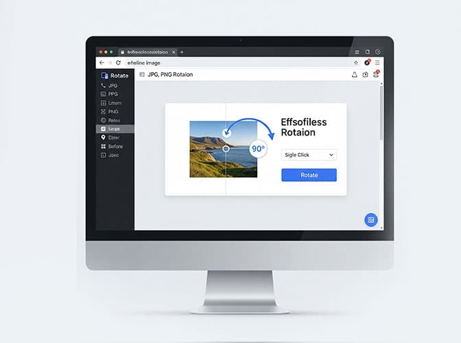 Rotate Images Online in 1 Click – JPG, PNG, and More 
