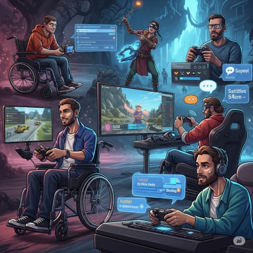 Navigating the Digital Divide: Enhancing Accessibility in Gaming for All