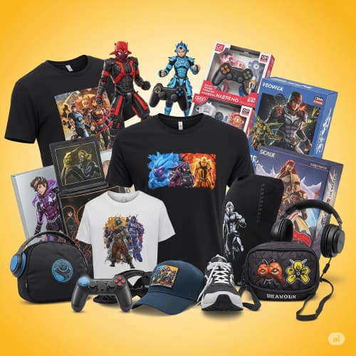 Beyond the Screen: The Booming Market of Gaming Merchandise.